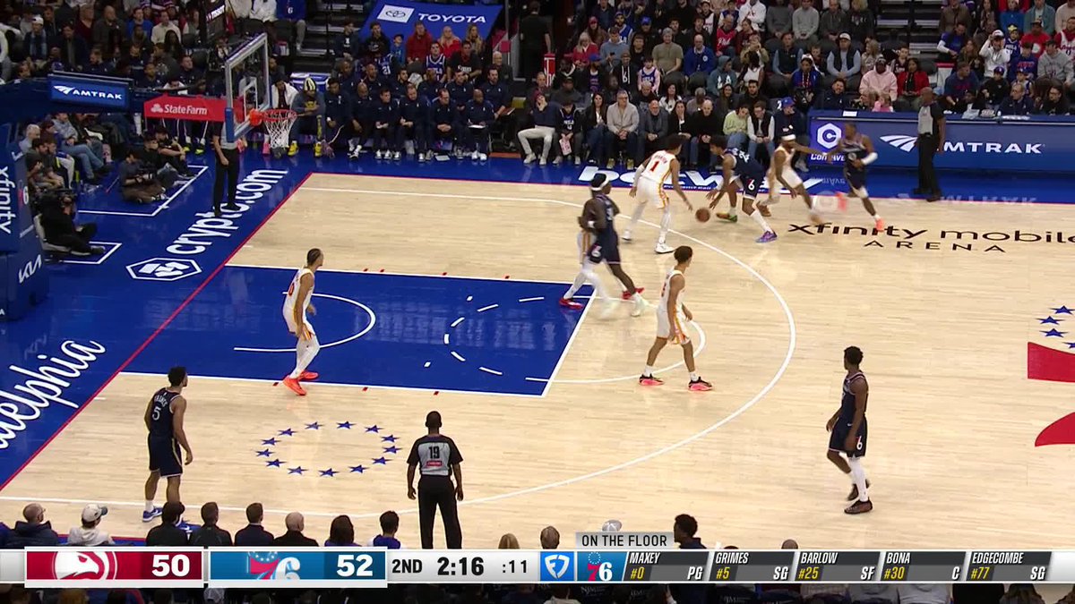 O is such a good passer man