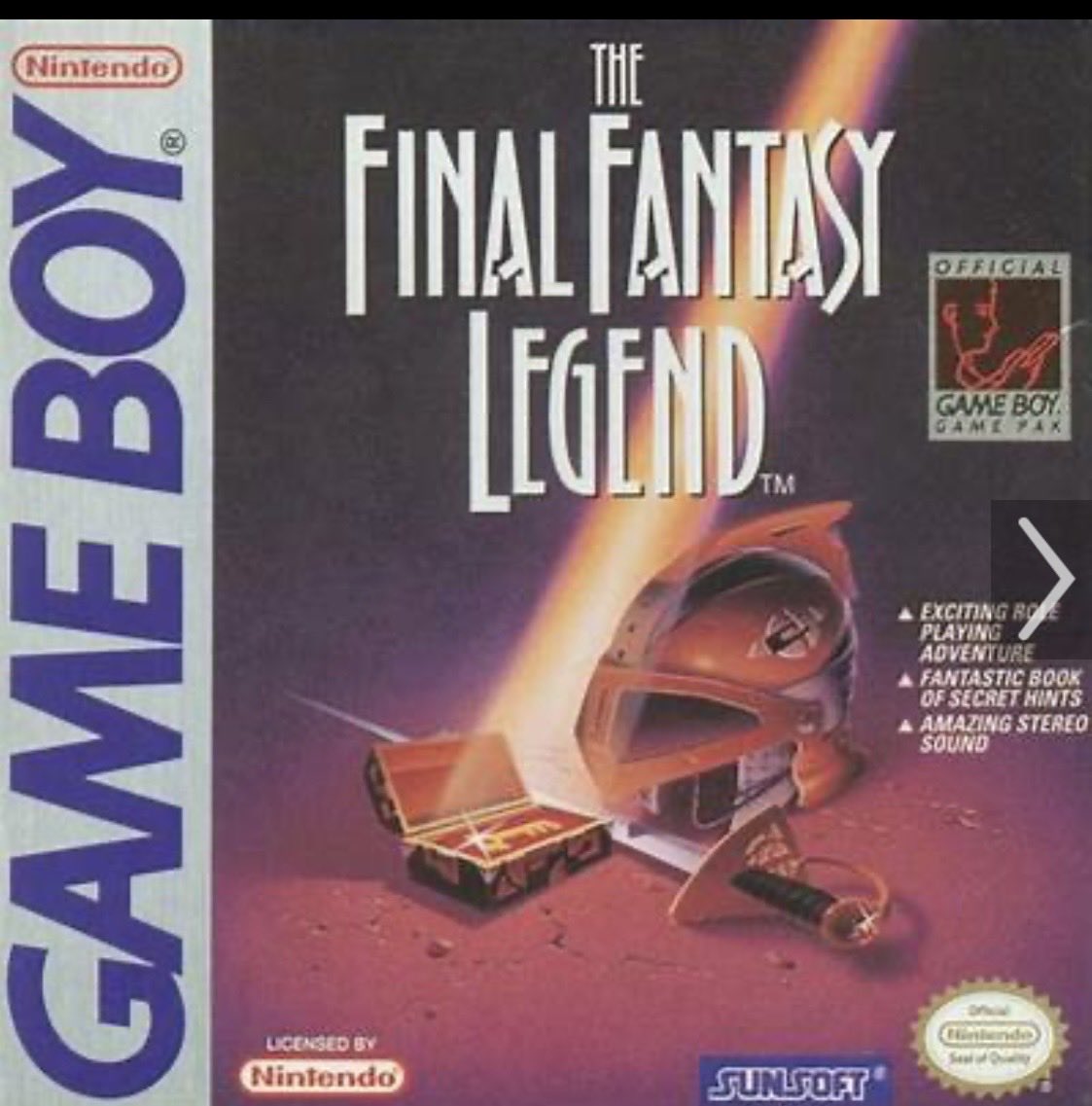 bwon35's tweet photo. Game Boy Sunday-The Final Fantasy Legend (1990)…….@1GamewithDave1……@Retro_Graders……@RetroBlastUS……@retrojoystickx…….#gbsunday……#ilovethe90s……#thefinalfantasylegend…..#squareenix……#squareenixgames……@SquareEnix……. https://t.co/cMepPBh5ye