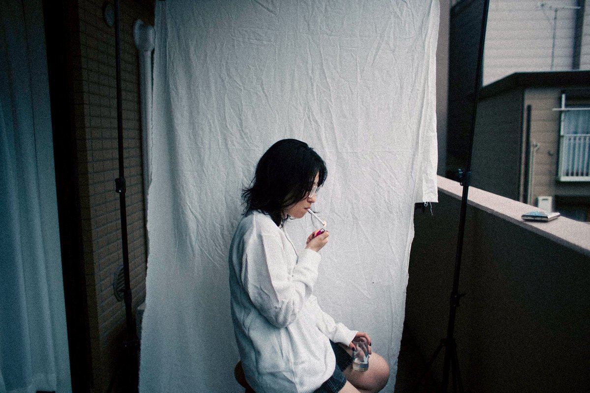 model 驟雨
#白と血