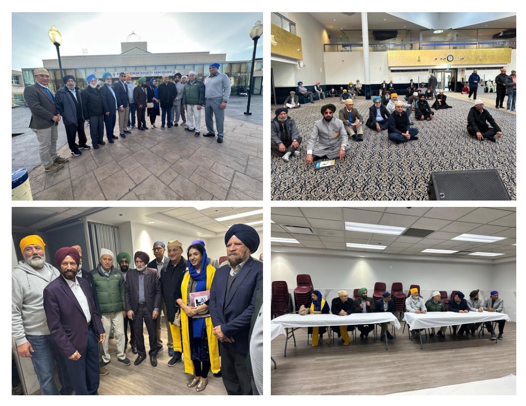 HCI_Ottawa's tweet image. High Commissioner @DineshKPatnaik and Mrs. Poonam Patnaik paid obeisance at Gurudwara Khalsa Diwan Society in Vancouver. They prayed for strength, wisdom and the well-being of all. The High Commissioner encouraged the community to remain strong and united, and assured that the…