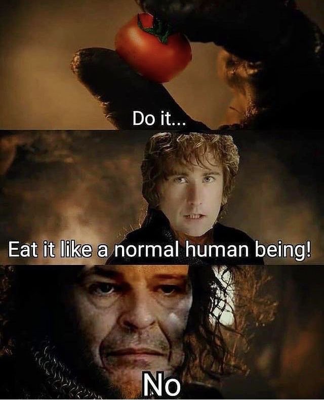 Lord of the Rings Memes (@thelotrmemes) on Twitter photo 