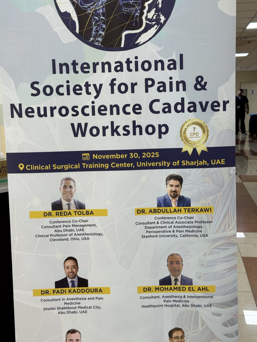 asterkawi's tweet photo. Day 3
Our 2nd ISPN Middle East pain conference, in Abu Dhabi and Sharjah - UAE.
With more than 200 attendees over 3 days.
#ISPN2025 #painphysician #painmanagement https://t.co/iDrl1yqc7H