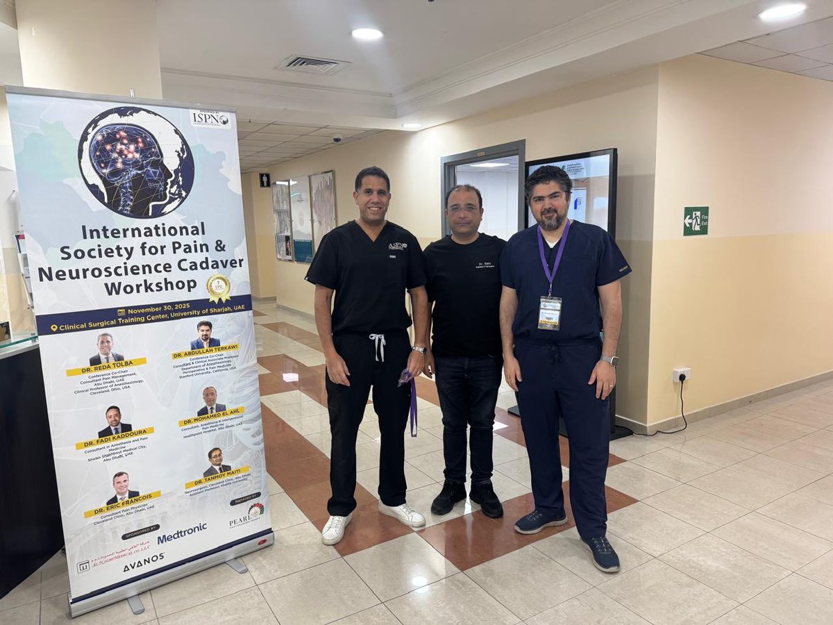 asterkawi's tweet photo. Day 3
Our 2nd ISPN Middle East pain conference, in Abu Dhabi and Sharjah - UAE.
With more than 200 attendees over 3 days.
#ISPN2025 #painphysician #painmanagement https://t.co/iDrl1yqc7H