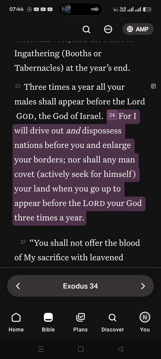 SethPlanet's tweet photo. Exodus 34:11 AMP
Proverbs 30:12 AMP
Proverbs 34:24 AMP https://t.co/1nXNk7dHlP
