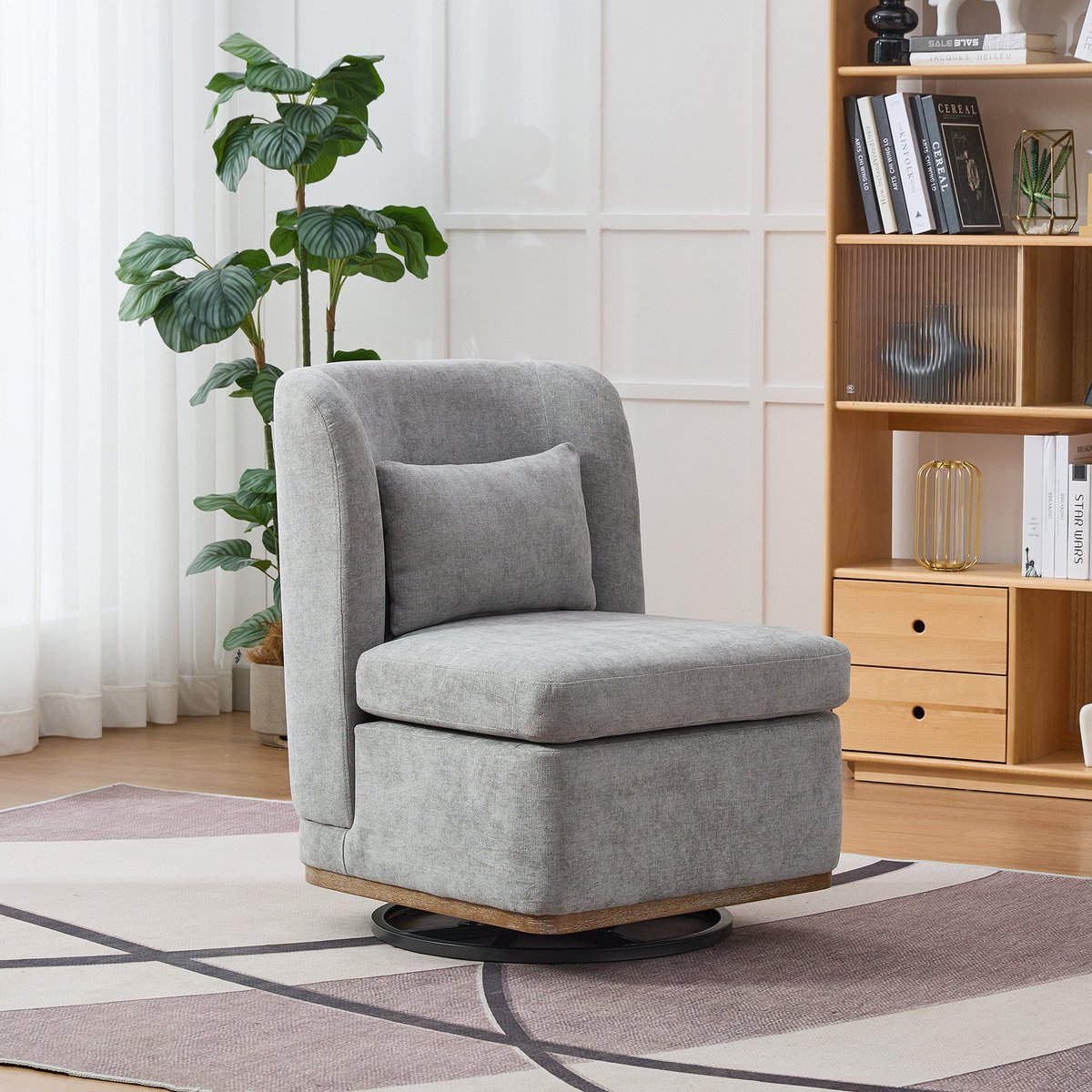 Swivel accent chair Remember you are born to live. 
#sofa #chair #homefurniture alibaba.com/product-detail…