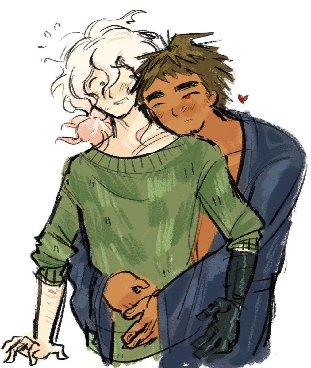 kegcider's tweet image. they&apos;ve been married for 4 years and they still get flustered with affection #danganronpa