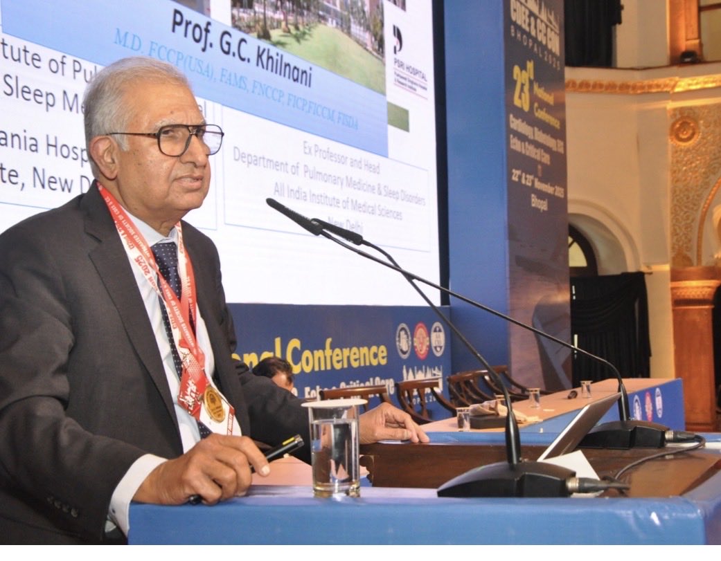 Dr. GC Khilnani tweet media