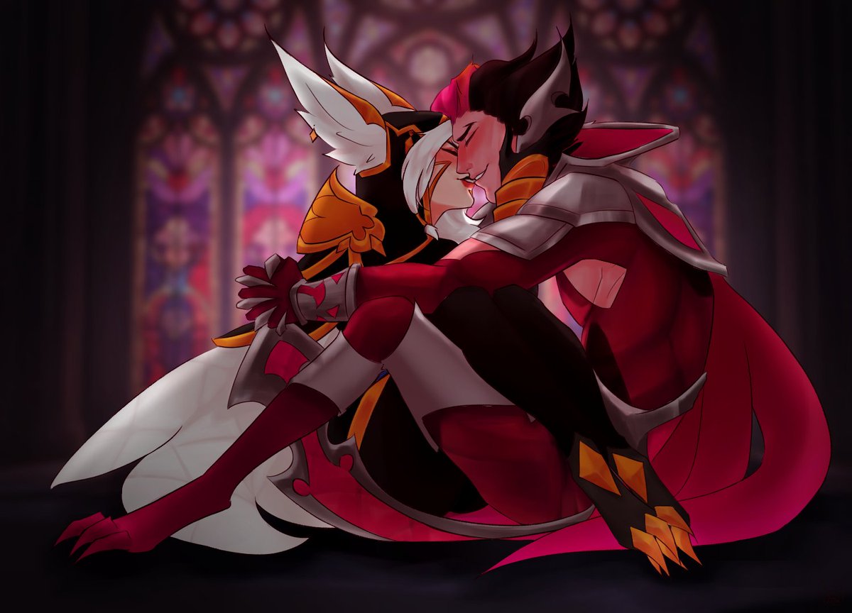 soisipurr39's tweet image. U make me glow ♡♡

#Xayah #Rakan #LeagueOfLegendsFanArt