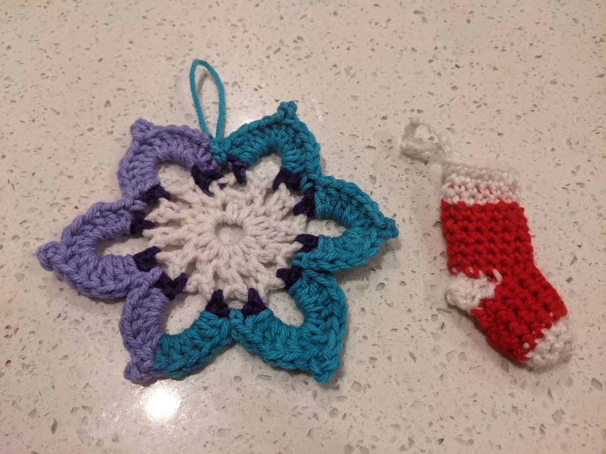 Hi. I still exist. It's been a really hard week or so. I fell into the Pit of the Big Sads. Can't say I've climbed back out yet, but I learned how to crochet down here.