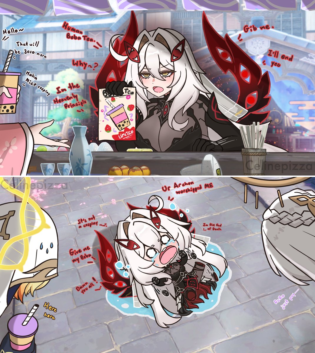 Im Ronova the Heavenly Principle  ,why wont you guys believe me!

Ronova Story #1

#ItStartsInNodKrai #GenshinImpact #原神