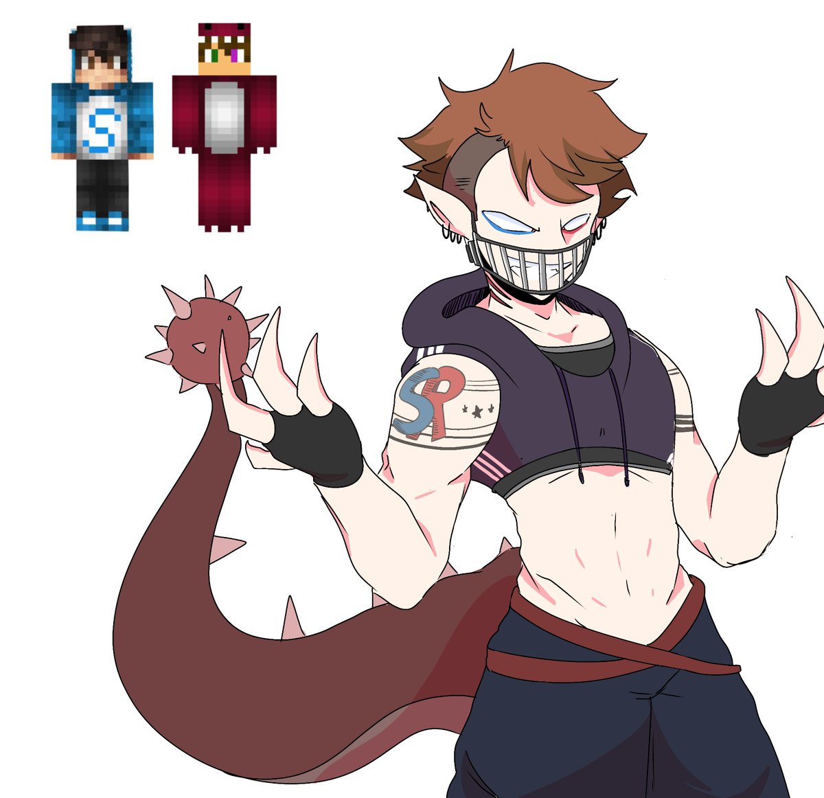 Kasu_Animations's tweet image. #CoMPaS 
Spartor Fusión ❤️🩵

Este si me tardo por el hecho de que quería tener cuidado con el diseño jsjsjs
Que tal? Jsjsj ✨🗣️