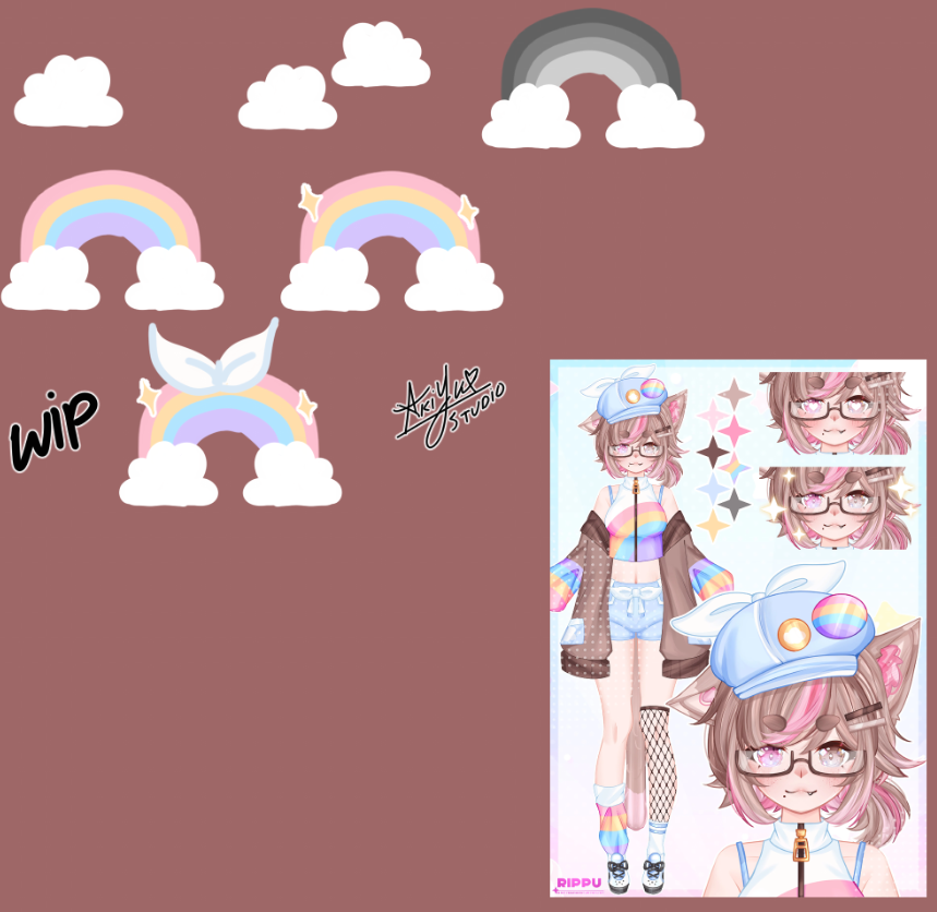 AkiYuStudio's tweet photo. ✨WIP COMM CUSTOM SUB/BIT BADGES✨

Vgen:
https://t.co/P6pegyFvxG

#ArtistOnTwitter #VGenComm https://t.co/KNNqBS6gzc