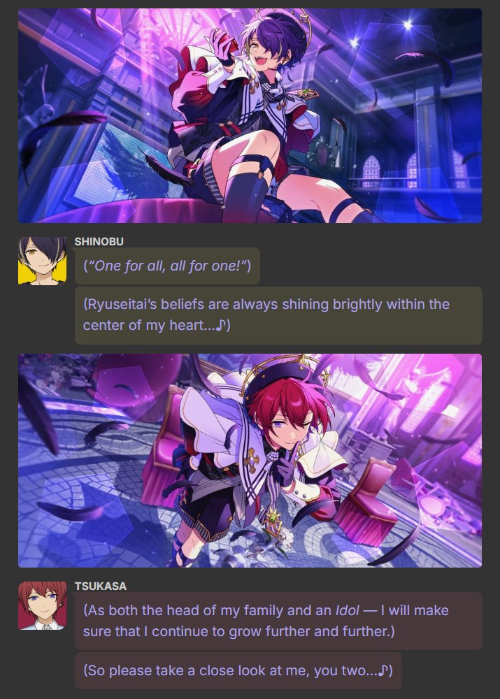 Ha/Lo Shuffle translation, complete! please enjoy the fallen angels banquet 👼