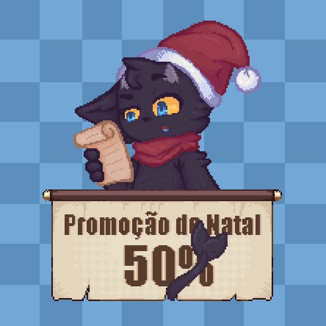 Alow !!! 
Dezembro chegou e com ele um presentinho para os 10 primeiros clientes do mês.

50% de desconto

Lembrando que estou com uma pequena fila de espera, mesmo se acabar o mês seu desconto se mantem.

*em caso de desistência o desconto passa para o próximo da fila