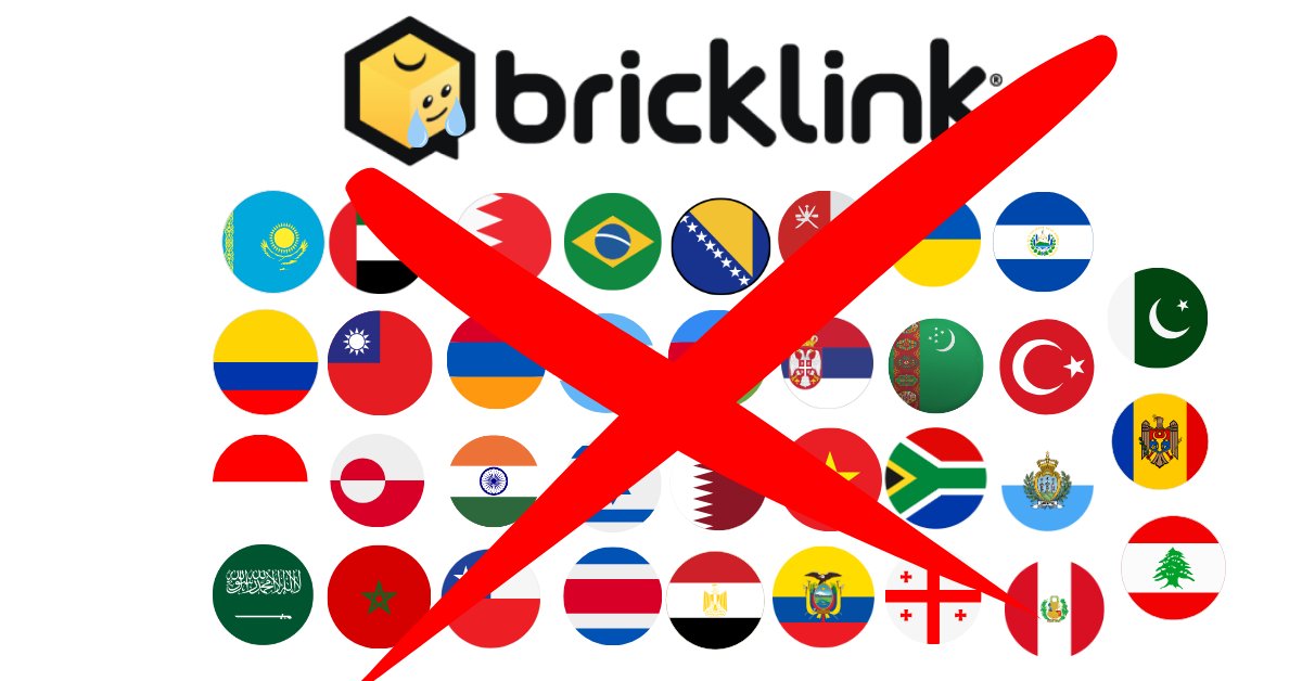 hackernewstop5's tweet image. Bricklink suspends Marketplace operations in 35 countries (developing story) #HackerNews
jaysbrickblog.com/news/bricklink…