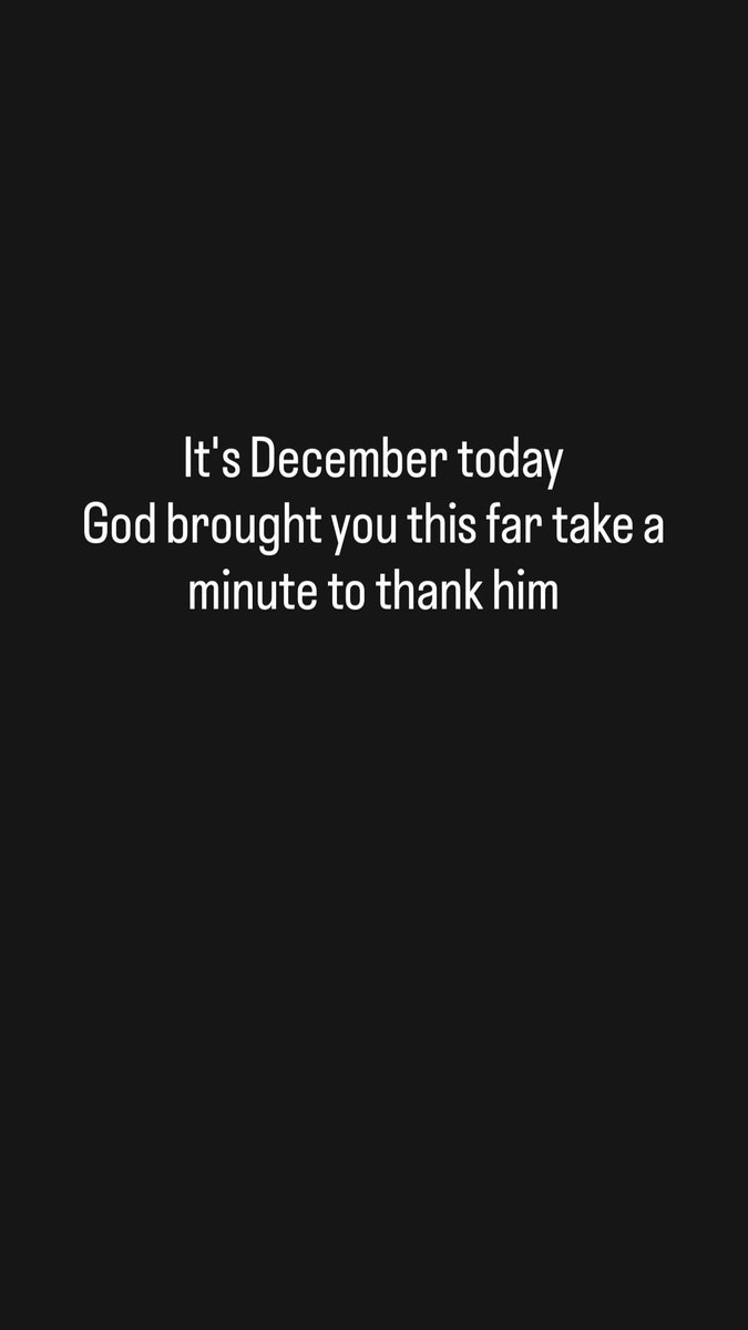 oluseg10's tweet photo. Thank you God!!!

#HappyNewMonth 
#DECEMBER https://t.co/oI3GROObHp