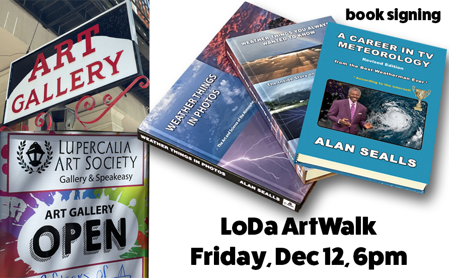 AlanSealls's tweet photo. If you are in #mobilealabama for #loda #artwalk on Dec 12, stop by Lupercalia Art Society on Dauphin Street for my book signing 📚 ...Perfect Holiday gifts 😎 #lodaartwalk https://t.co/02xsIFEc22