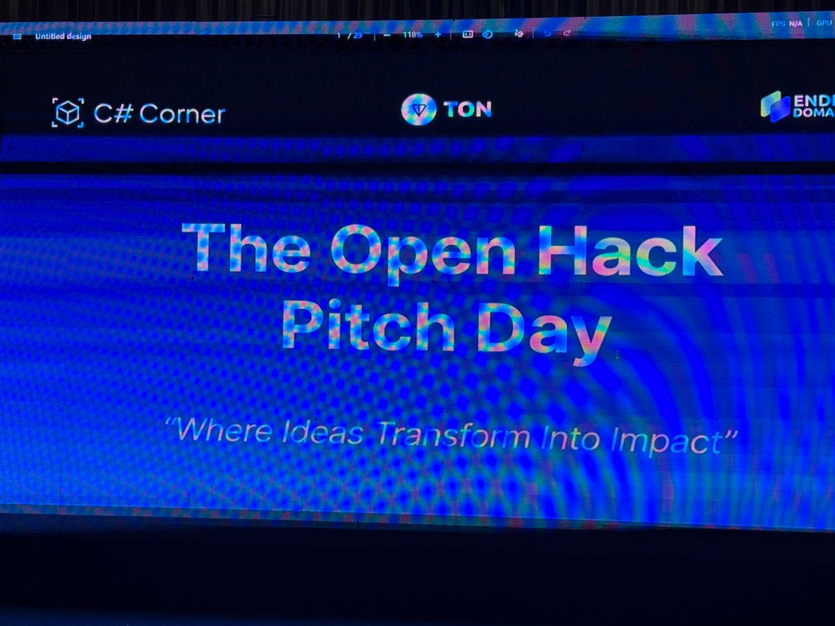 CsharpCorner's tweet image. Everything is set for the grand finale of The Open Hack by @ton_blockchain.

Are you ready to experience the best of innovation and talent?

#TheOpenHack #TON #CSharpCorner $SHARP $TON #Innovation #Builders #Hackathon