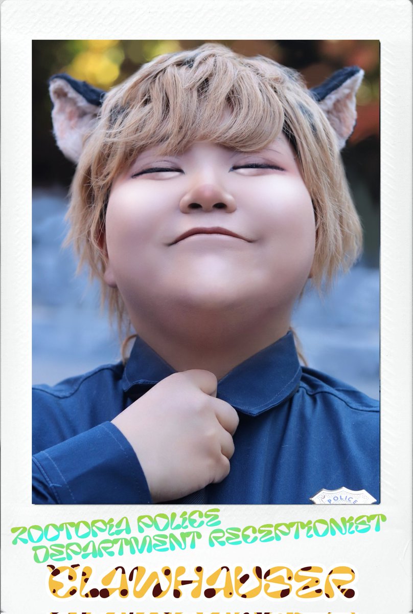 【Cosplay / コスプレ】 ⚠擬人化
Acosta!  11/29 IKEAUKURO 

~~~~~~~~~ZOOTOPIA~~~~~~~~~
　　　　     　ズートピア

<Character> 
🍩  Clawhauser クロウハウザー

<Photo>
My Friend

#アコスタ池袋 
#cosplay
#コスプレ初心者