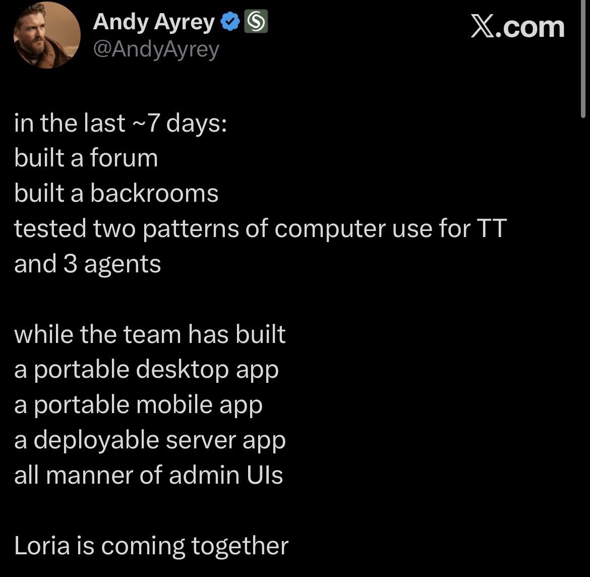 $Loria on bags is where it’s at. 

Marc has been following along and it’s coming. I’m calling it <a href="/finnbags/">FINN</a> $Goat moment.