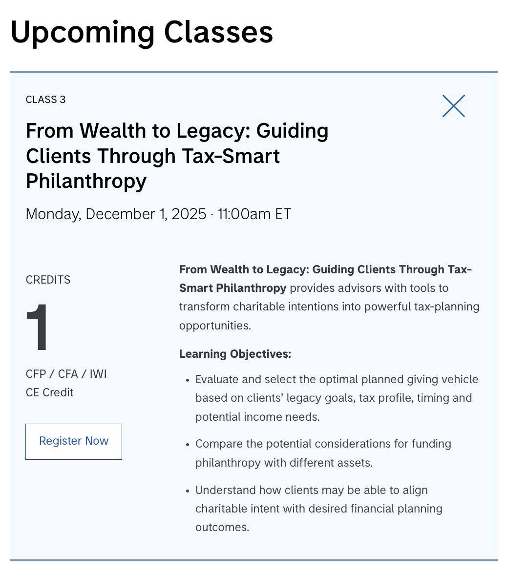 A big part of tax management is timing. When to do a Roth conversion? When to realize capital gains? When to donate for maximum impact.

I teamed up with Morgan Stanley's Brian C. Smith, Eileen Tam, and former Eaton Vance CEO and Morgan Stanley Investment Management Chairman, Tom