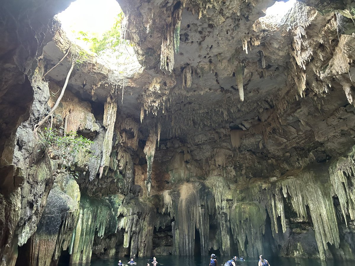 Got back from a much needed family vacation which included touring Chichen Itza &amp; a cenote.