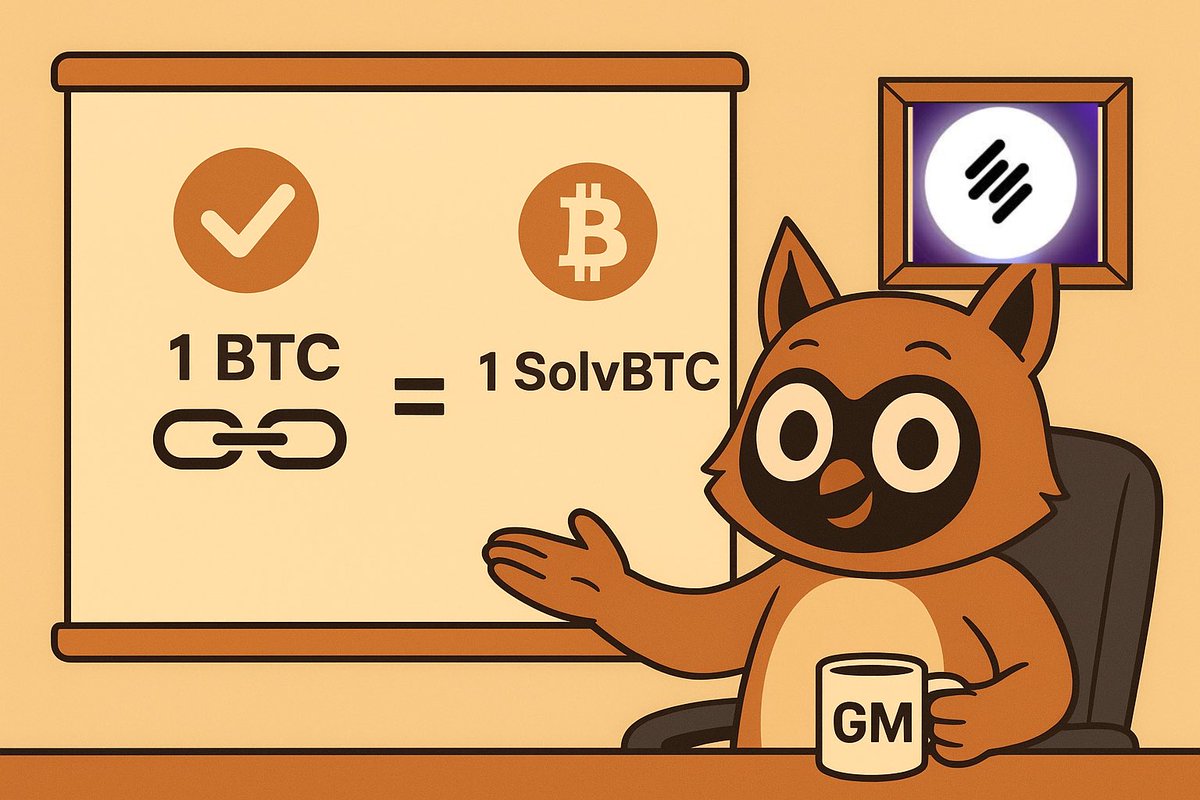 tommy156788's tweet image. Good Morning ☀️ 

Happy Month &amp;amp; Happy Monday 🟪
Wishing y’all a wonderful day.

If you’ve been watching BTCFi closely, there’s something you’ll notice the moment you slow down and look at what actually matters for real Bitcoin trust.

For me, it’s the way @SolvProtocol has paired…