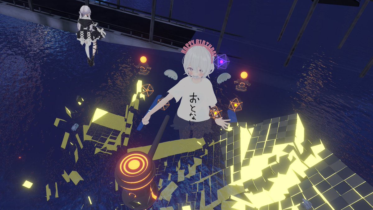 Enecat5's tweet photo. ���し前のフレンドのお祝い

主役は僕じゃない！！！！
一緒に祝ってくれた人ありがとうー！ https://t.co/EIFmmMMG0v