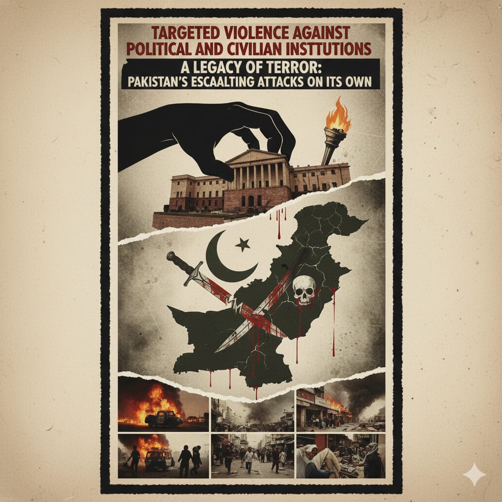 Meharjan555205's tweet photo. Targeted Violence Against Political and Civilian Institutions.A Legacy of Terror Pakistan's Escalating Attacks on lts Own.
#FailedStatePakistan
#ViolenceUnleashed
#TerrorOnTheStreets
#Israel #sstvi
#วอลเลย์บอลหญิง #RevengedLove #helevier #deprem https://t.co/5i28KJWLkX