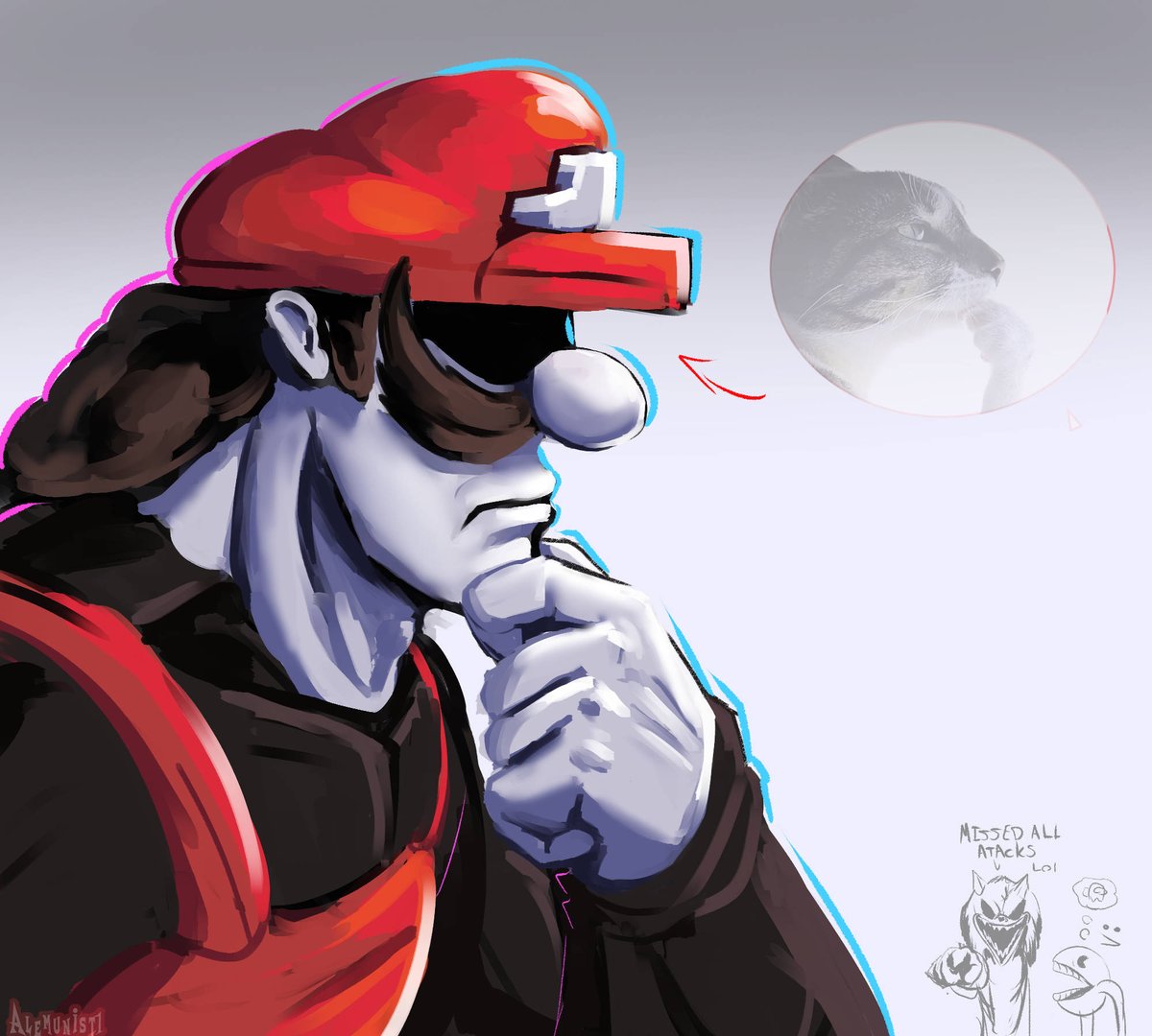 Sketch i didn't finished or smth idk lol
#pillarchase2 #mario85