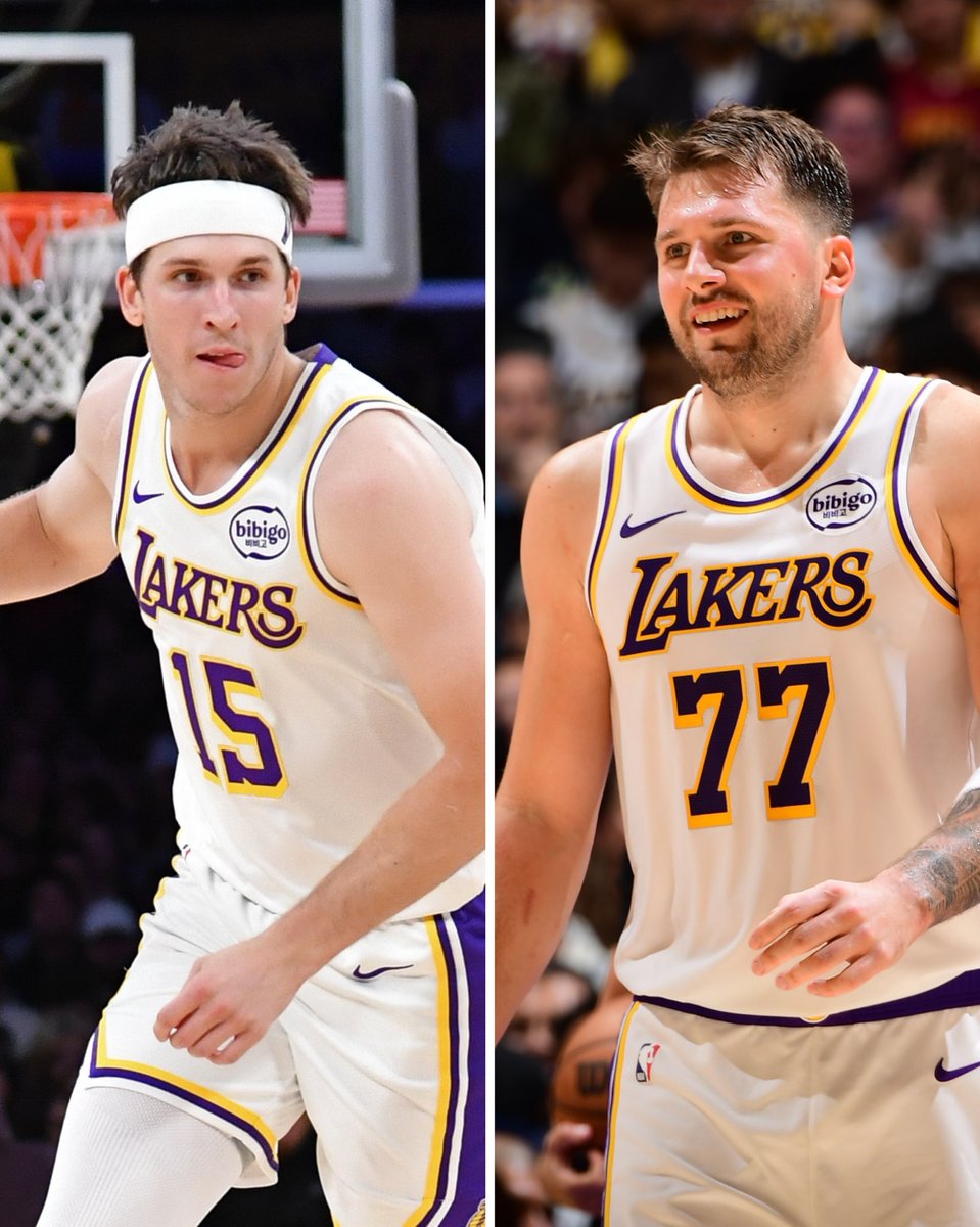 LUKA AND AR LEAD LA TO 7TH STRAIGHT WIN 😮‍💨🔥

Luka: 34 PTS | 12 REB | 7 AST
Reaves: 33 PTS | 8 AST | 5 REB

Give this duo a nickname 👀⬇️ 