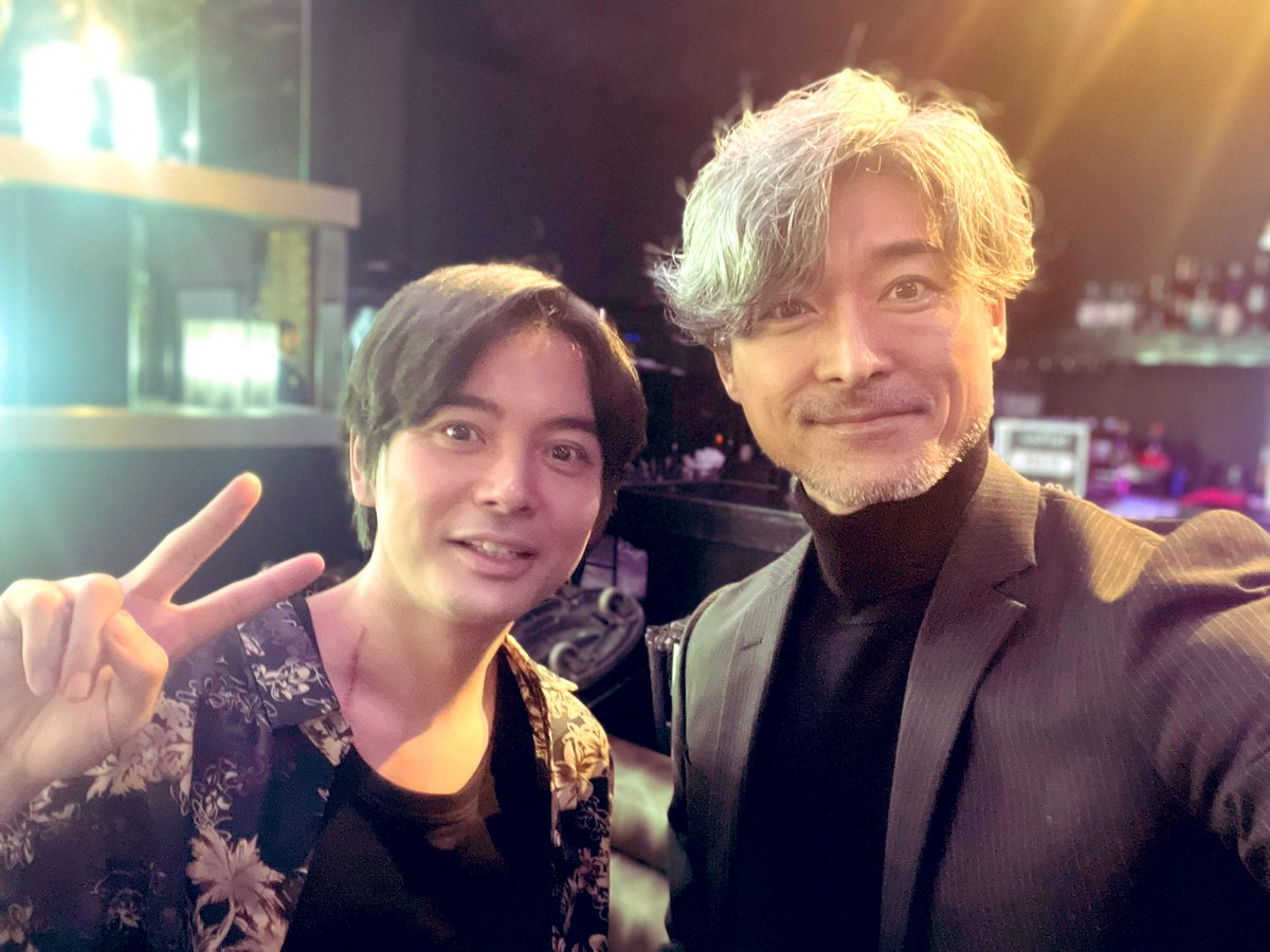 本日は打合せからのドラマ撮影🎬 初共演の榎木淳弥さんと。 17年前に 本日は打合せからのドラマ撮影🎬 初共演の榎木淳弥さんと。 17年前に