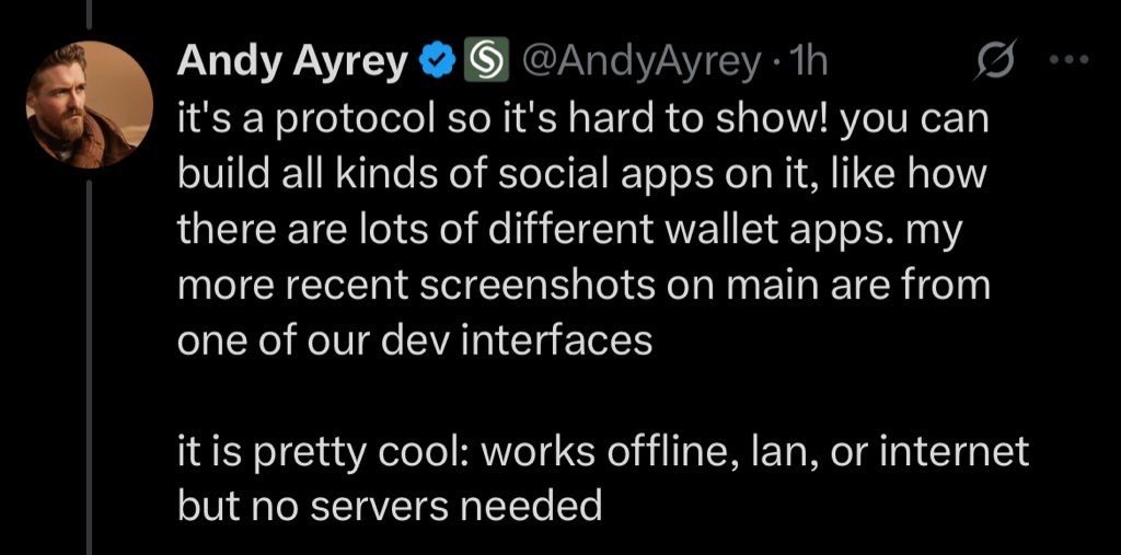 <a href="/memecoinworld_/">MemeCoin World 🚀</a> <a href="/Upward_Earth/">Upward Spiral</a> I’ve been around for months. He drops information on it every so often but a lot more lately. 

He said it’s a lot of tech and it fixes a lot of things so he’ll be rolling $Loria out consistently (Features). 

I believe leading into the new year. We’re really early.