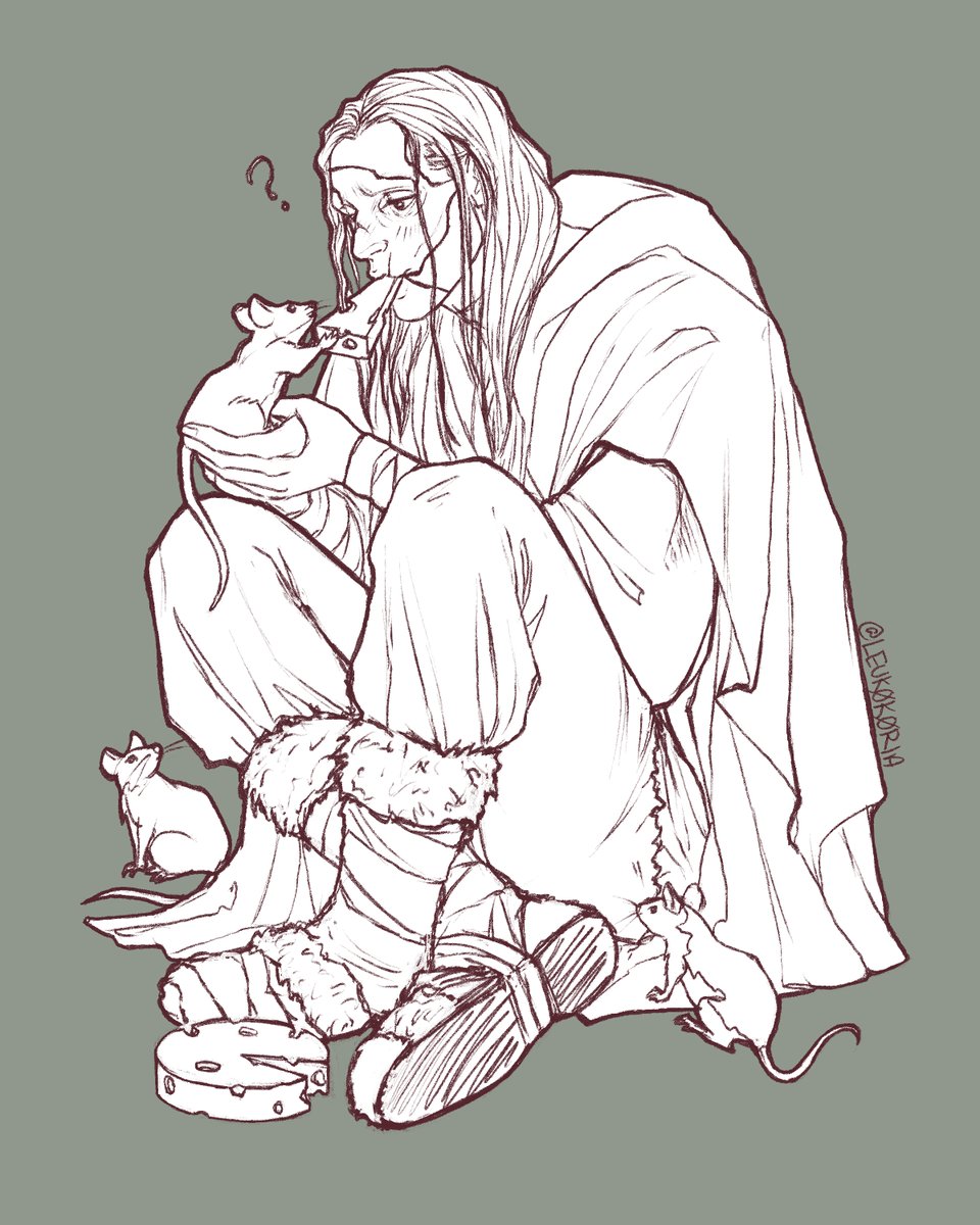 LEUK0K0RIA's tweet image. Help I couldn&apos;t stop thinking about him always either sharing his food with animals or receiving food from them ...fairy tale princess ahh 

#Frankenstein