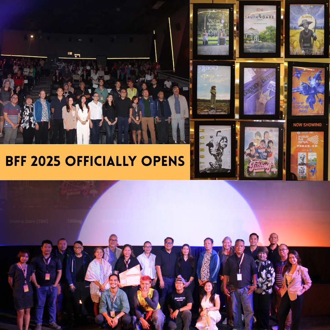 bcdledip's tweet photo. Lights, camera, action! 🎬The Bacolod Film Festival 2025 opened last Nov 27 at Ayala Malls, unveiling 8 finalist films with free screenings. With the theme “Panan-aw: Local Frames, Global Change,” BFF will run until Nov 29.🎥✨
#Bacolod #BacolodFilmFestival2025 https://t.co/TOk2mUk6B8