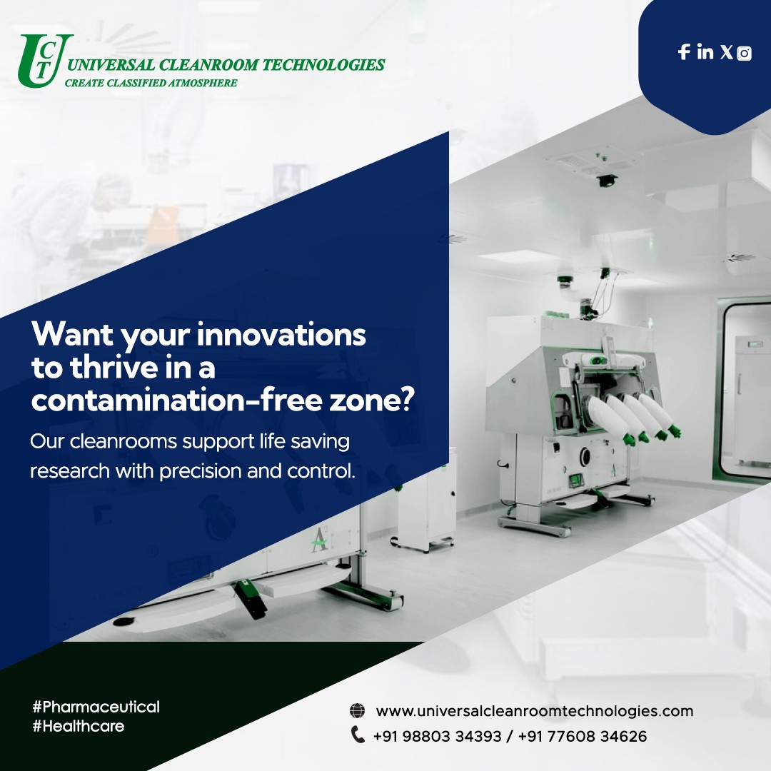 cleanroomtechno's tweet image. Pharmaceutical &amp;amp; Healthcare!
 Want your innovations to thrive in a contamination-free zone? 
#PharmaceuticalInnovation #HealthcareInnovation #cleanroomtechnology #ContaminationControl 

📞 Call us: +91 98803 34393 | +91 77608 34626
🌐 Visit Us: universalcleanroomtechnologies.com