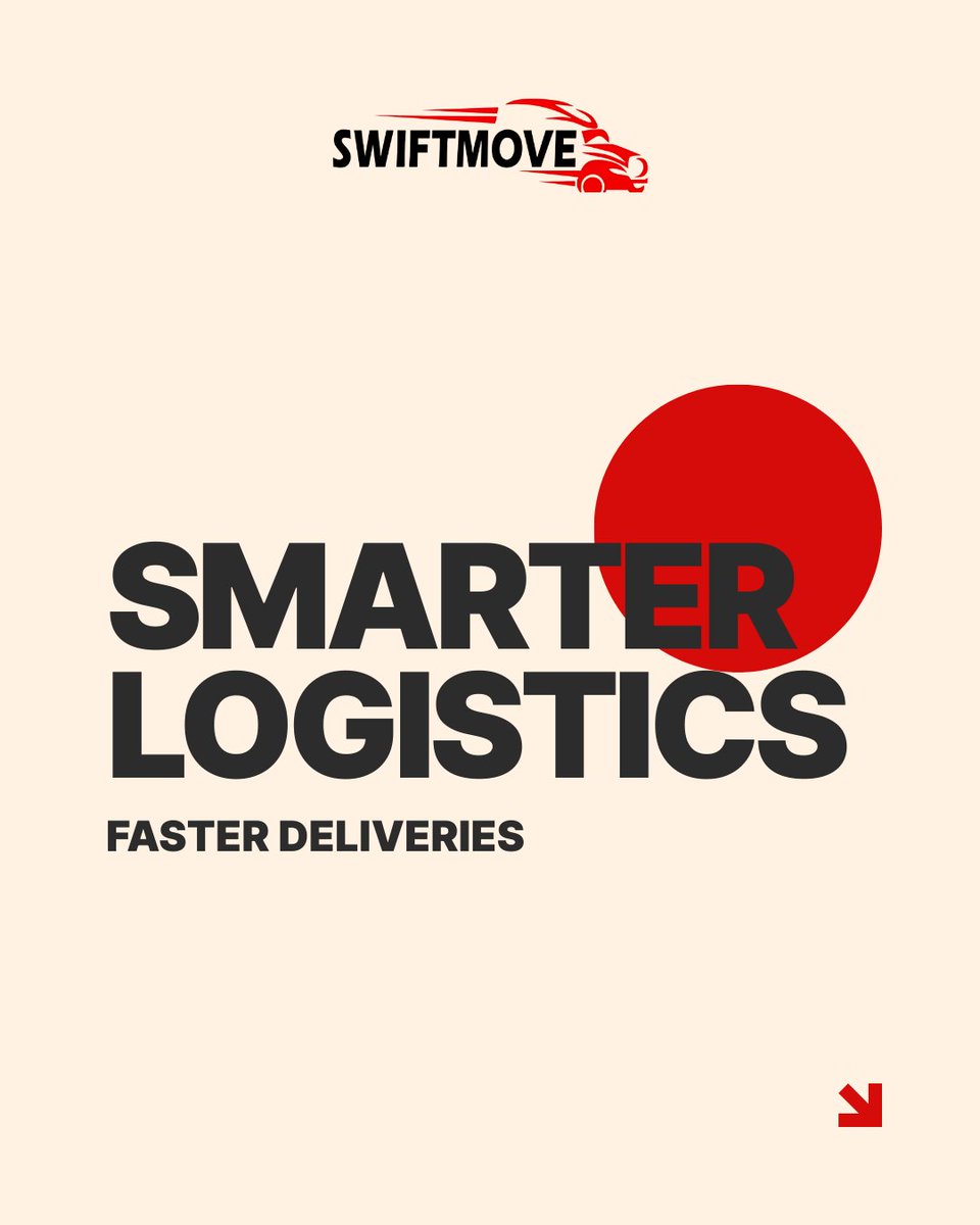 Swiftmove_'s tweet image. Delivering Trust. Nationwide.

Because when you can track every move, you can plan better, deliver faster, and grow smarter.
➡️ Smarter logistics. Faster deliveries. Stronger business.

#SwiftMove #SmartLogistics #FasterDeliveries
