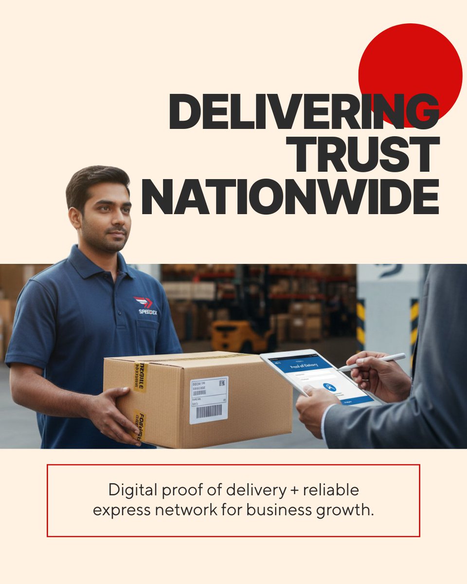 Swiftmove_'s tweet image. Delivering Trust. Nationwide.

Because when you can track every move, you can plan better, deliver faster, and grow smarter.
➡️ Smarter logistics. Faster deliveries. Stronger business.

#SwiftMove #SmartLogistics #FasterDeliveries