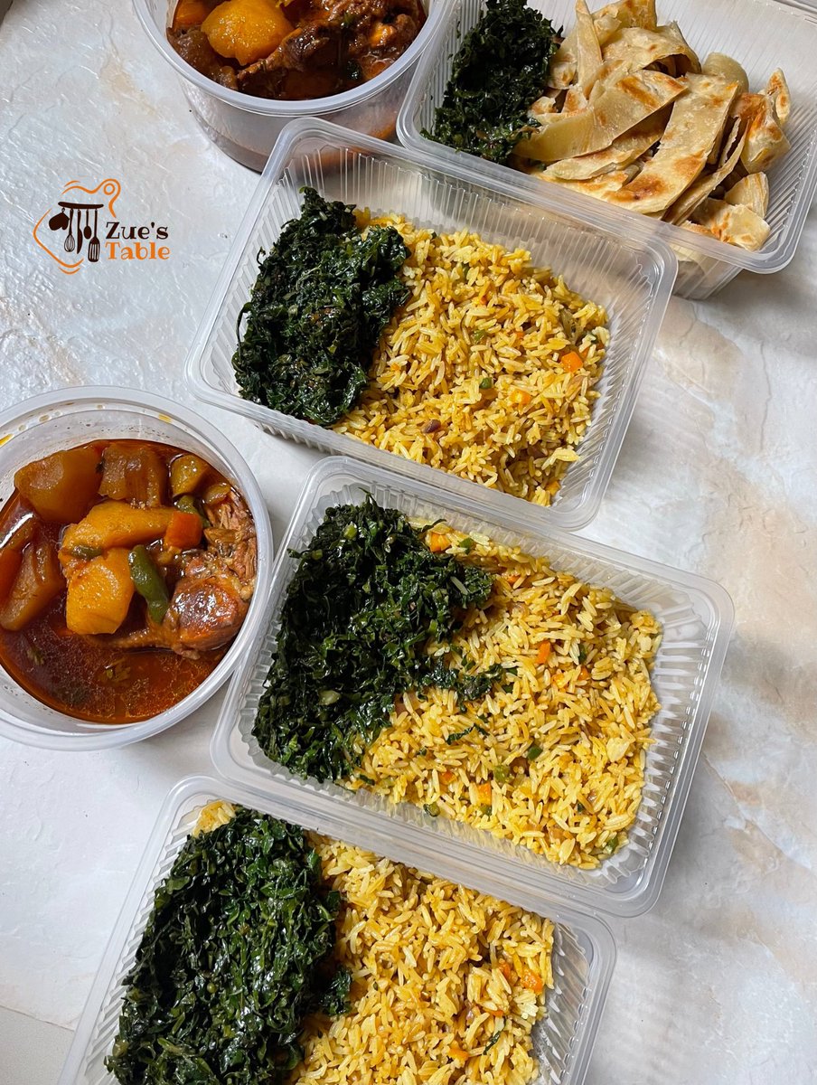 Good morning guys.
I have 3 plates of chicken stew still available today, each at 15,000.

You can choose to have it with fried rice or chapati.
Kindly DM or call 0776640637 if you’d like to place an order!