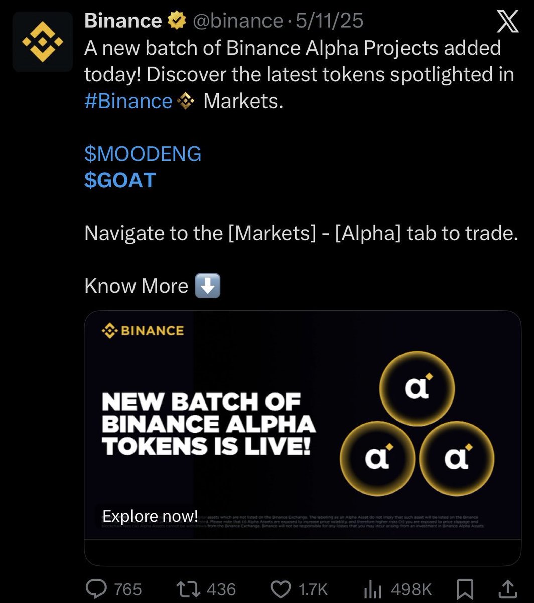 <a href="/0xVairocana/">Vairocana</a> <a href="/memecoinworld_/">MemeCoin World 🚀</a> <a href="/Upward_Earth/">Upward Spiral</a> Super Bullish. With all the attention Andy received creating Truth Terminal it’s kinda obvious they’re going to lock in on $Loria the plus, He’s using it to fund <a href="/Upward_Earth/">Upward Spiral</a> another + it’ll stand out as the highest earner on $Bags 

A lot of things can align and go really good.