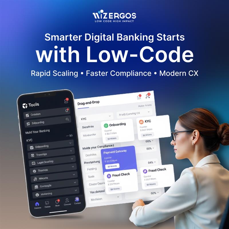 wizergos's tweet image. Low-code is transforming digital banking. 

Scale faster, stay compliant, and launch secure features at speed without heavy coding.

#DigitalBanking #LowCode #FintechInnovation #BankTech #Wizergos
