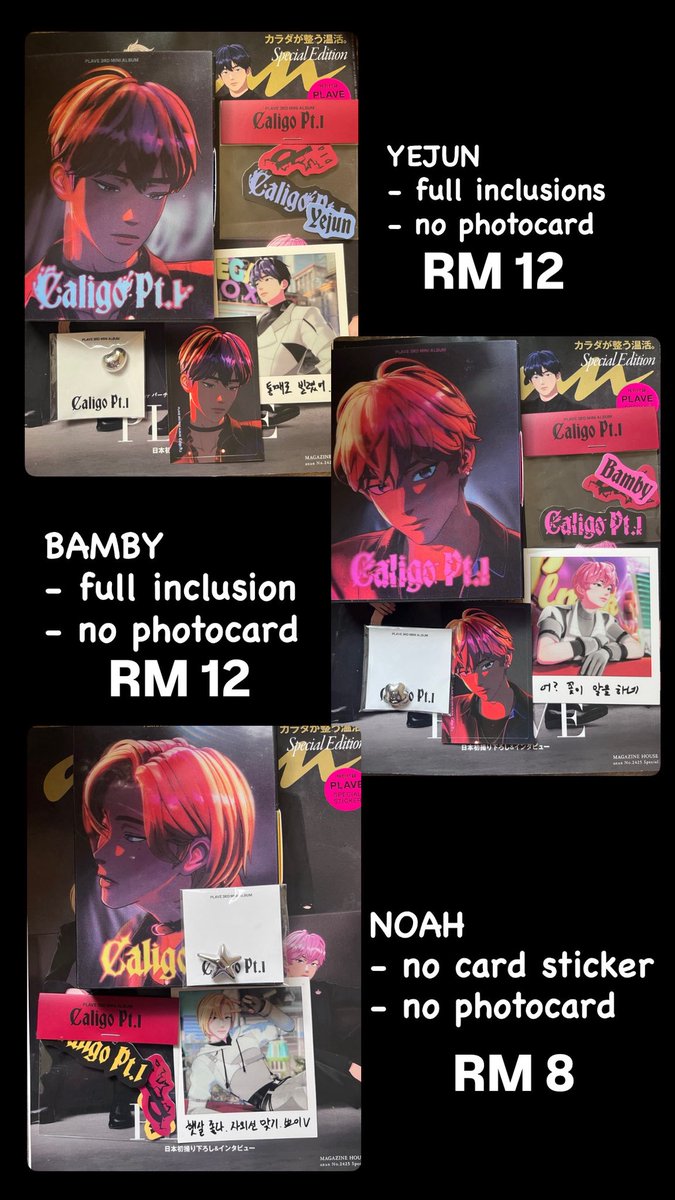 plli_eunhoo's tweet photo. WTS plave official unsealed album, merchandise
price exc postage, feel free to negotiate if buy a lot
#wtsmy #pasarplaveMY #pasarplave @PasarPlaveMY https://t.co/PvF1sq8HFy