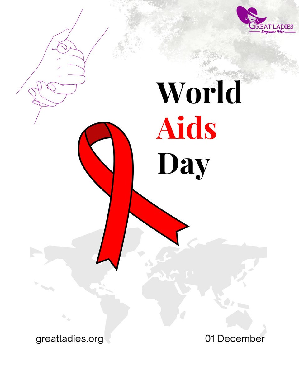 Today, we stand together to honour those we’ve lost, support those living with HIV, and continue the fight to end stigma.
Together, we can create a future free from discrimination and full of hope. 🎗️
#WorldAIDSDay2025  #EmpowerHer #EndStigma