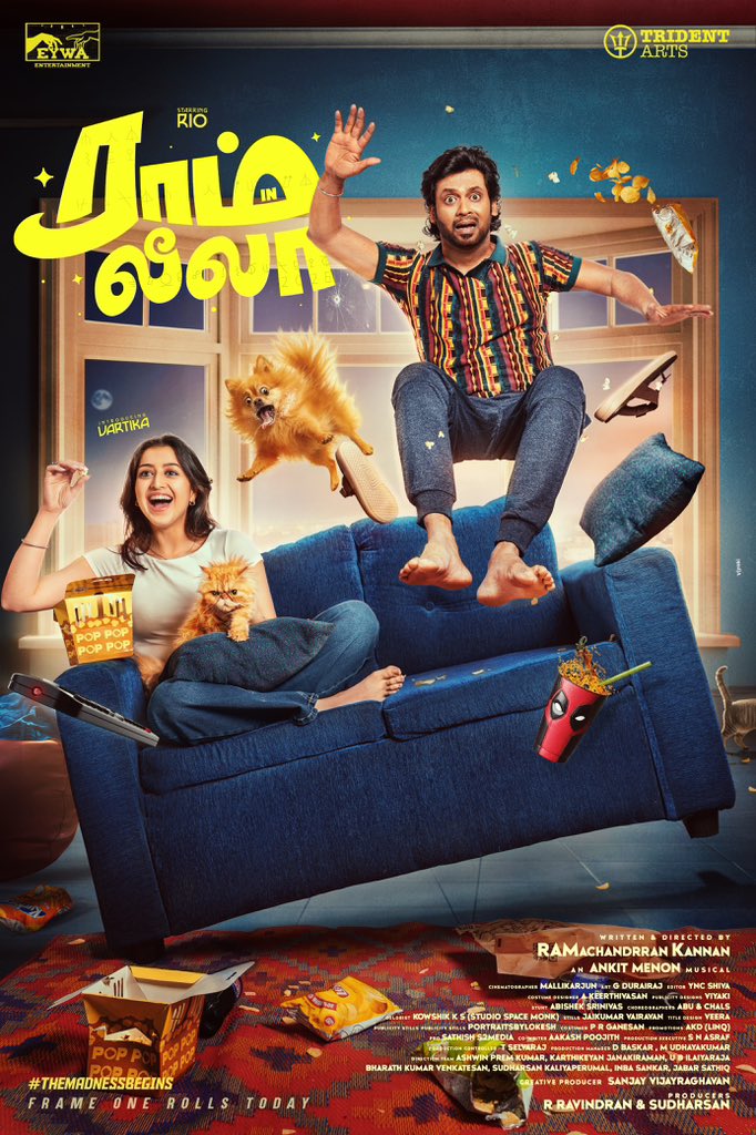 itzSekar's tweet image. Rio &apos;s next titled as #RAMinLeela 👌

Idhu normal story ila Cat + Love 😺💋