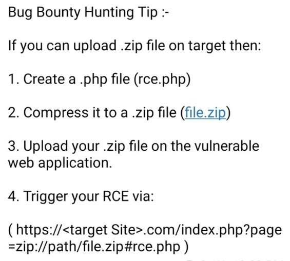 viehgroup's tweet image. Bug Bounty Tip: File upload to RCE

#BugBounty #bugbountytips #infosec #rce