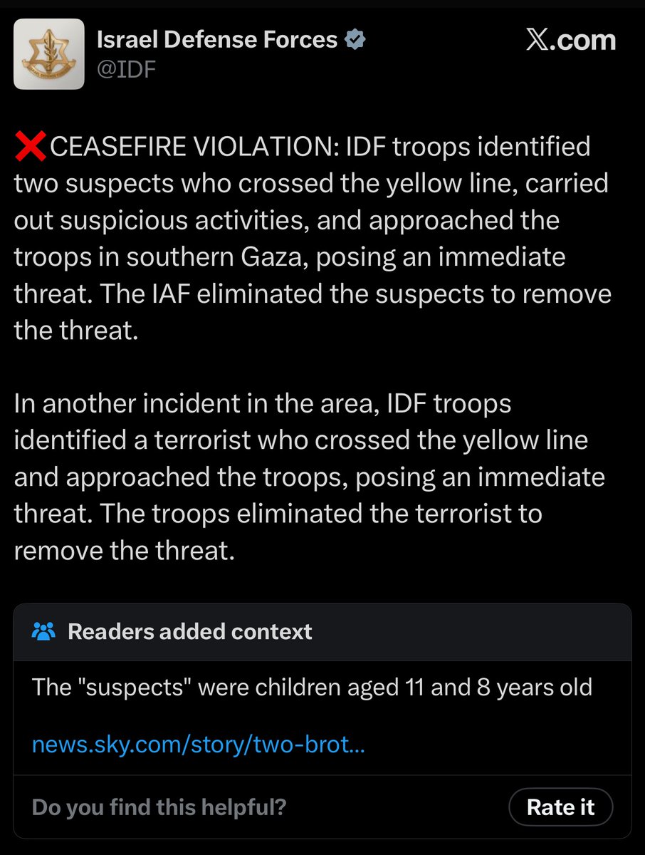 ShieldsClips's tweet image. This is the official IDF account.