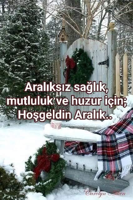 TCAyla35's tweet photo. HOŞ GELDİN ARALIK⛄❄️

Bir yıl daha bitiyor...
Düşlerimiz, hayallerimiz, tasalarımız...
Ertelenen onca şey...
Yaş ilerledikçe zaman daha mı çabuk geçiyor 
Bilemem ama..
Bence  sarılmak lazım, 
Bu dünya kaç günlük deyip,
BUGÜN' e...
Yılın son ayı, kışın başlangıcı ARALIK
Hoş geldin....

Sağlık, huzur, mutluluk, şans, sevgi, iyilik, 
bolluk ve bereketinle, umutlu günlerle gel...
#Pazartesi