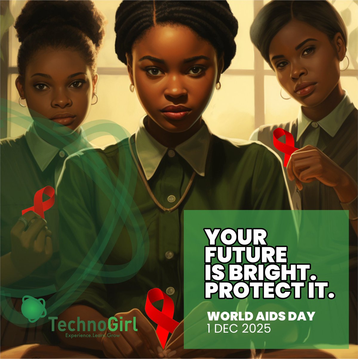 YOUR Future is Bright. Protect It.
Your health is your most powerful asset. As future leaders in STEM, you are building a legacy of innovation and strength by taking control of your health. Know your HIV status. It’s a decision for a longer, healthier, and brilliant future.