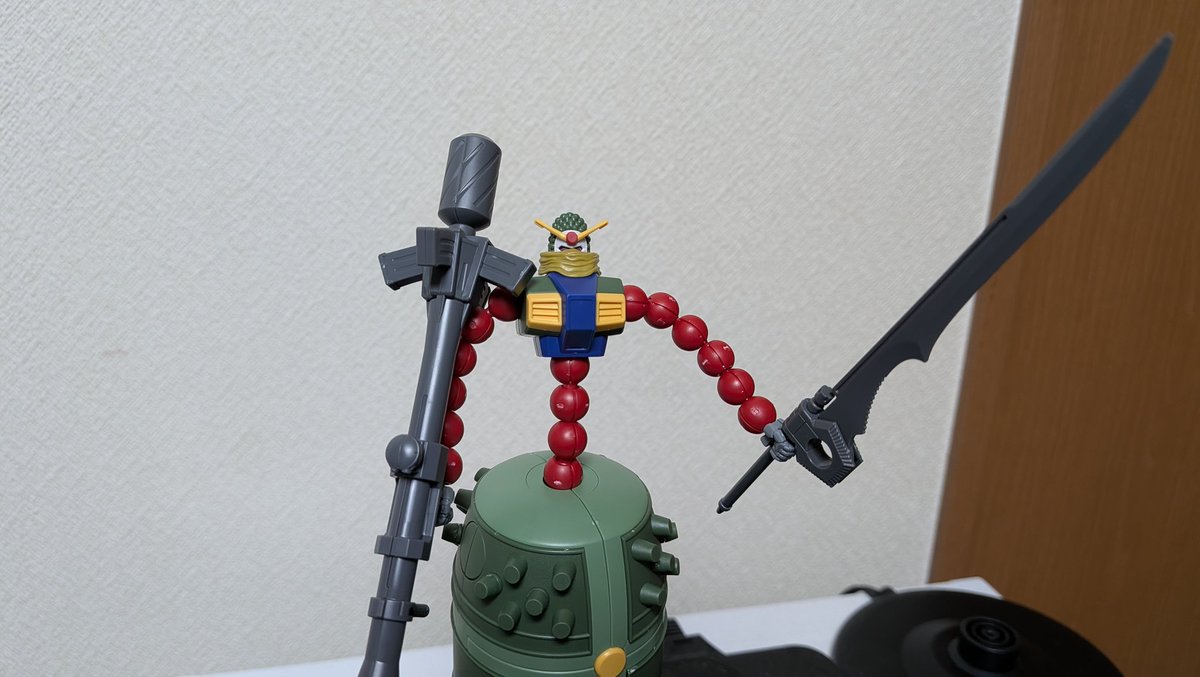 マンダラガンダムが来たんだからネーデルガンダムもくるよね？
画像は手元にあったストライカーパックポン付けマンダラ
毎週水曜日のSEED同時視聴も楽しみ
#えすつーかわいい