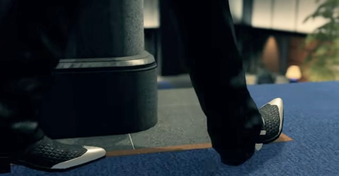 shoes so iconic you don't even need to see his face